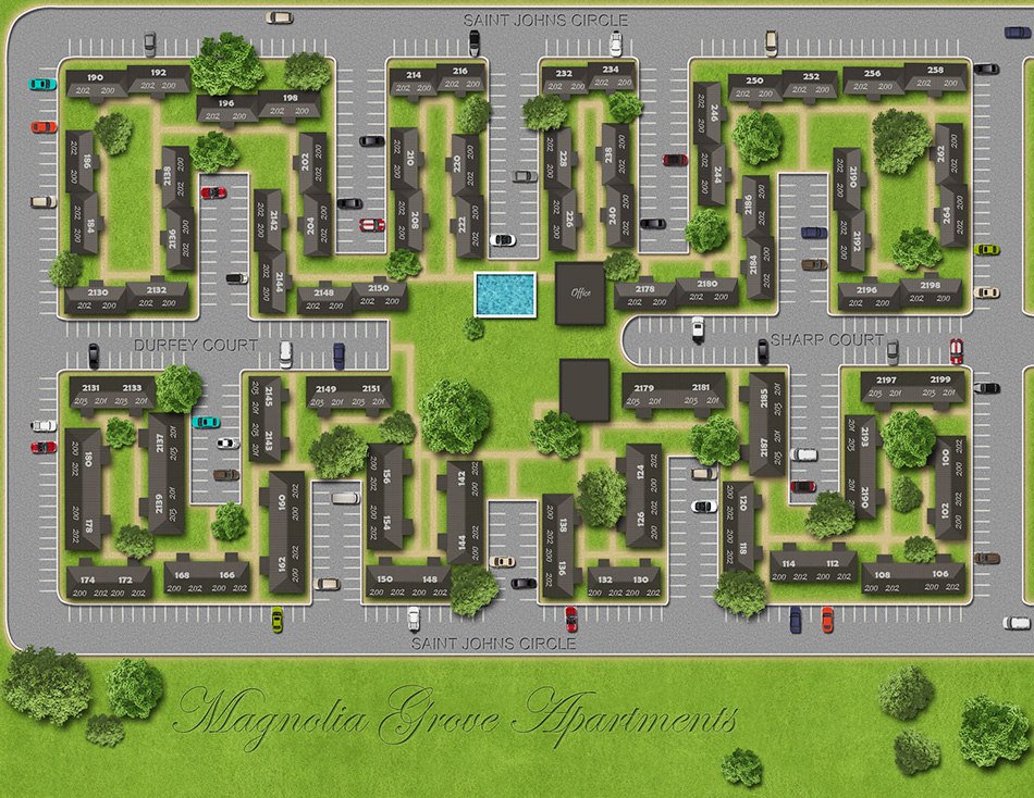 3D Site Plans drawing 6 exemple by Tsymbals