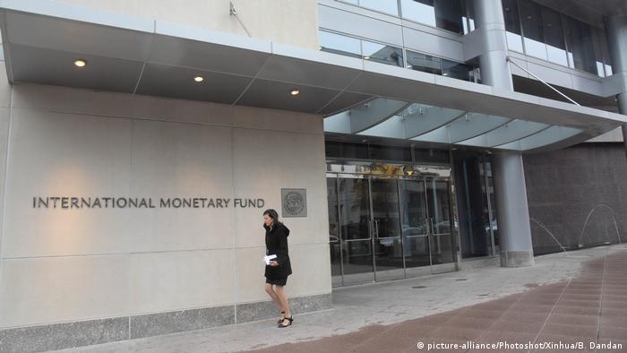 USA Sitz des Internationalen Währungsfonds (IWF) in Washington DC (picture-alliance/Photoshot/Xinhua/B. Dandan)