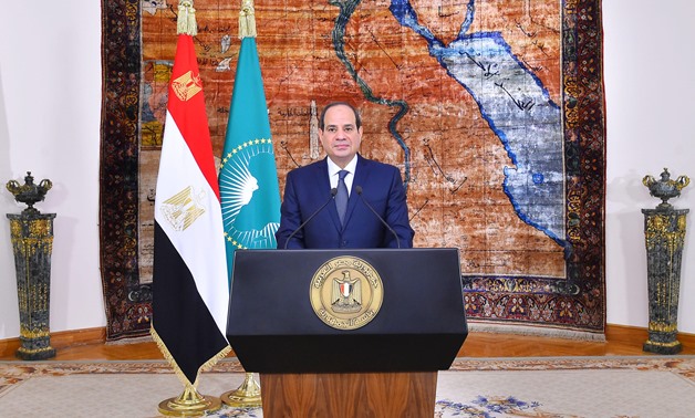 FILE - President Abdel Fatah al-Sisi 