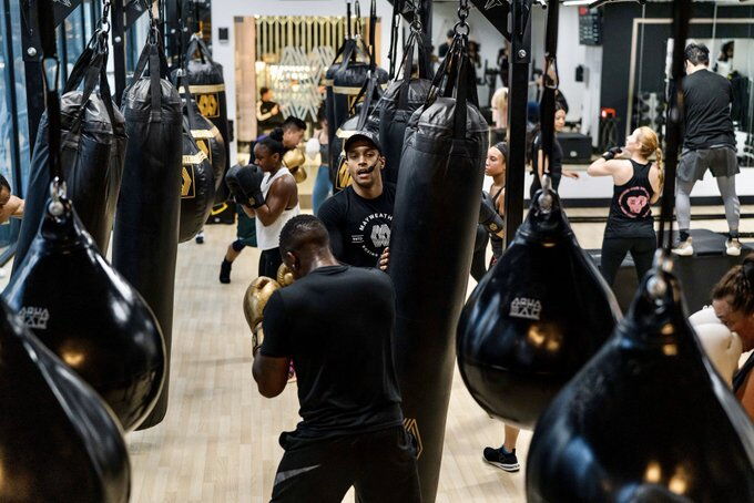 Inside a Mayweather Boxing + Fitness gym in the United States