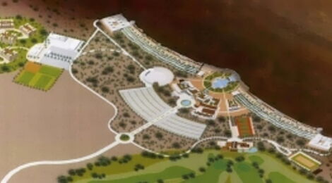 Artist’s impression of the bird’s eye view of Isiolo Resort City.