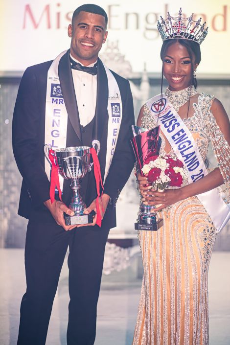 Rehema Muthamia Being Crowned Miss England 