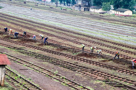 Nakuru Railway Yard