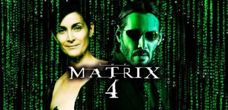 A poster of the Matrix 4: Resurrection film