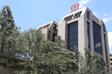 CIC Insurance building in Nairobi.