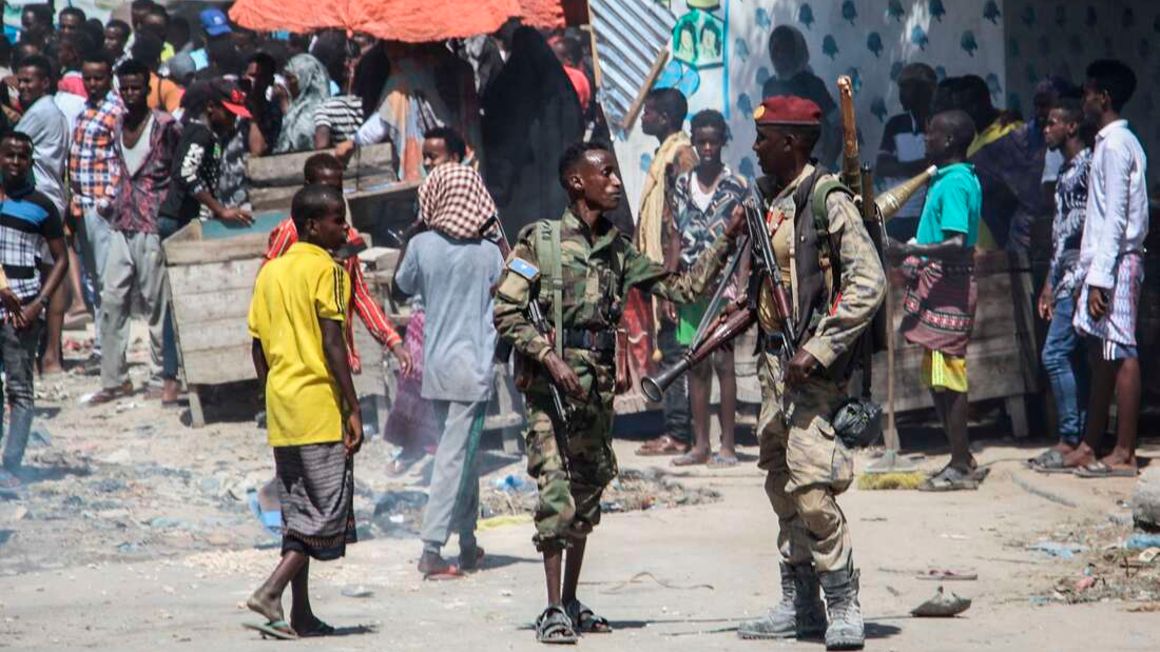 Somali military officers