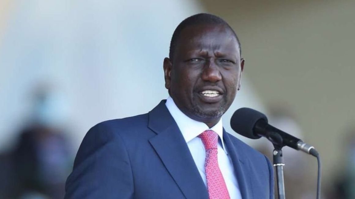 Kenya’s Deputy President William Ruto.