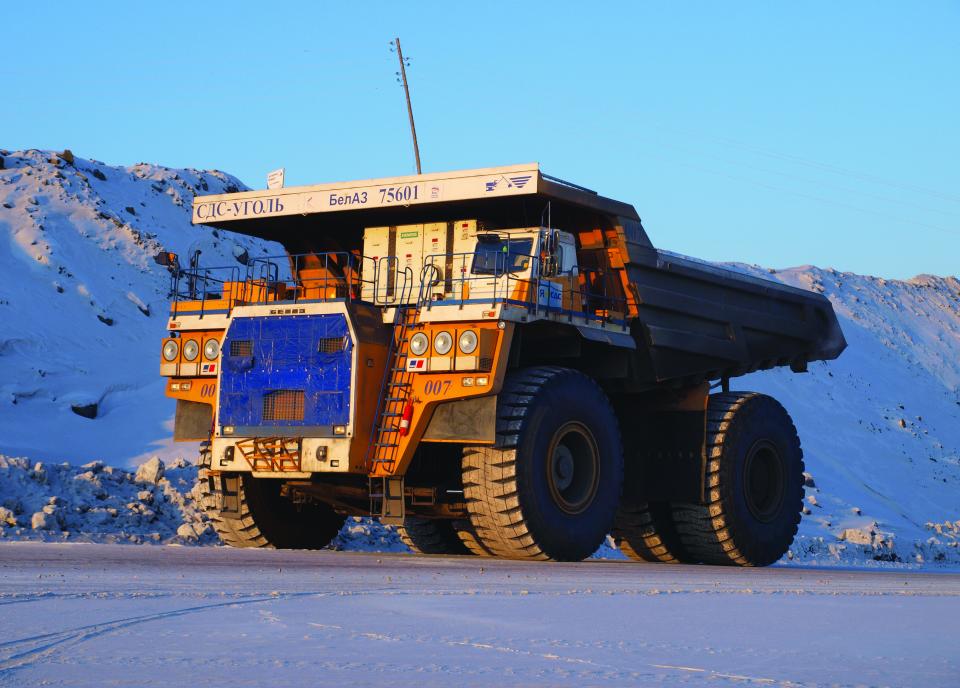  The 75600 is the only truck from Belaz to feature in the top 10